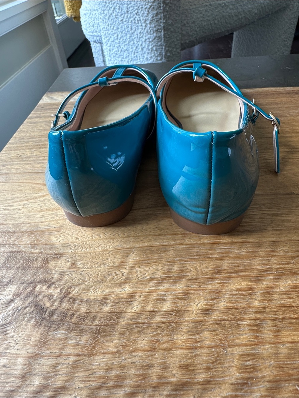 C Paravano T Strap Patent Leather Mary Jane’s Size 8.5 - Picture 7 of 10